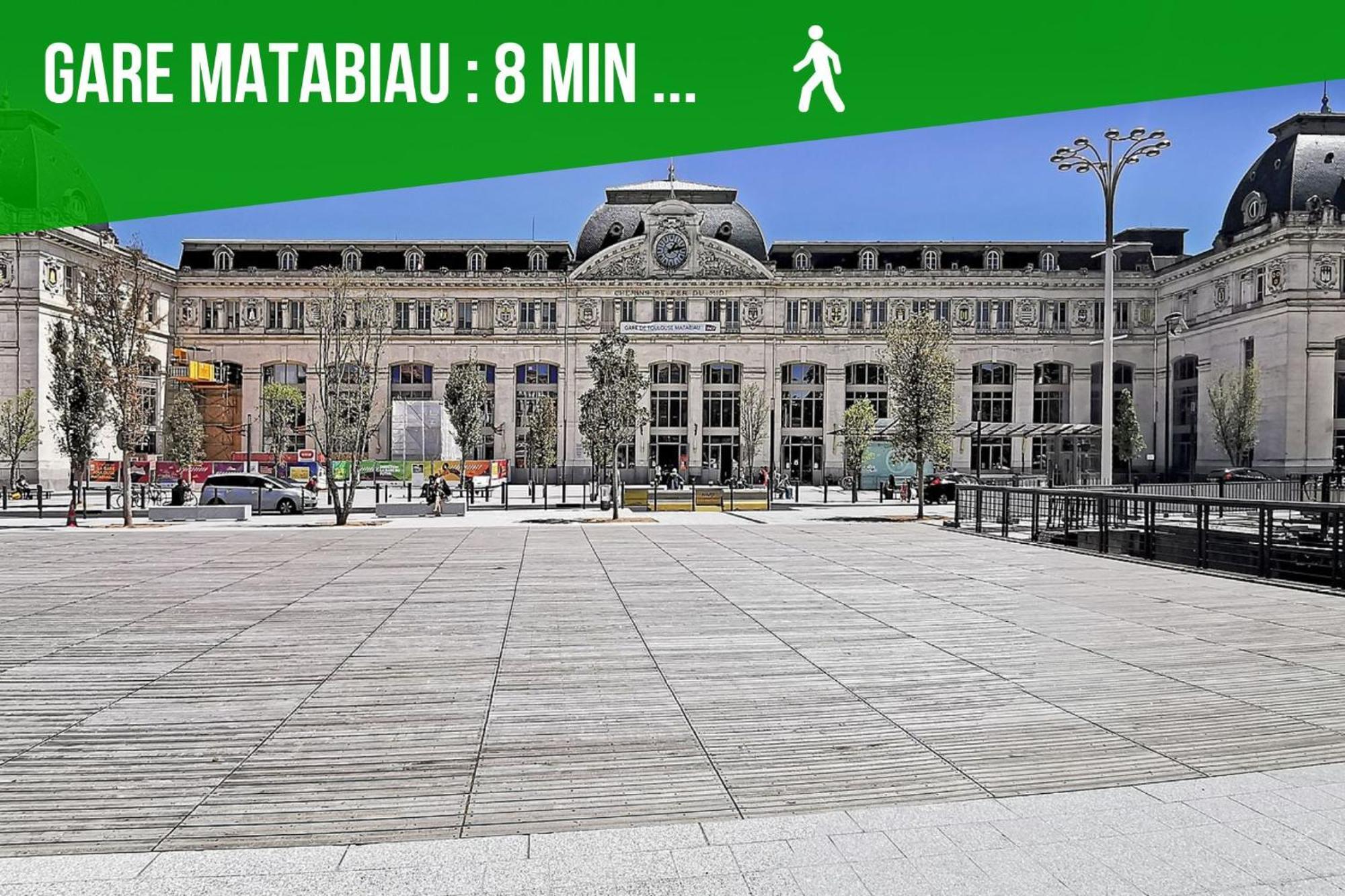 Appartement Le Nid D'Orient Entre Matabiau Et Capitole Parking à Toulouse Extérieur photo