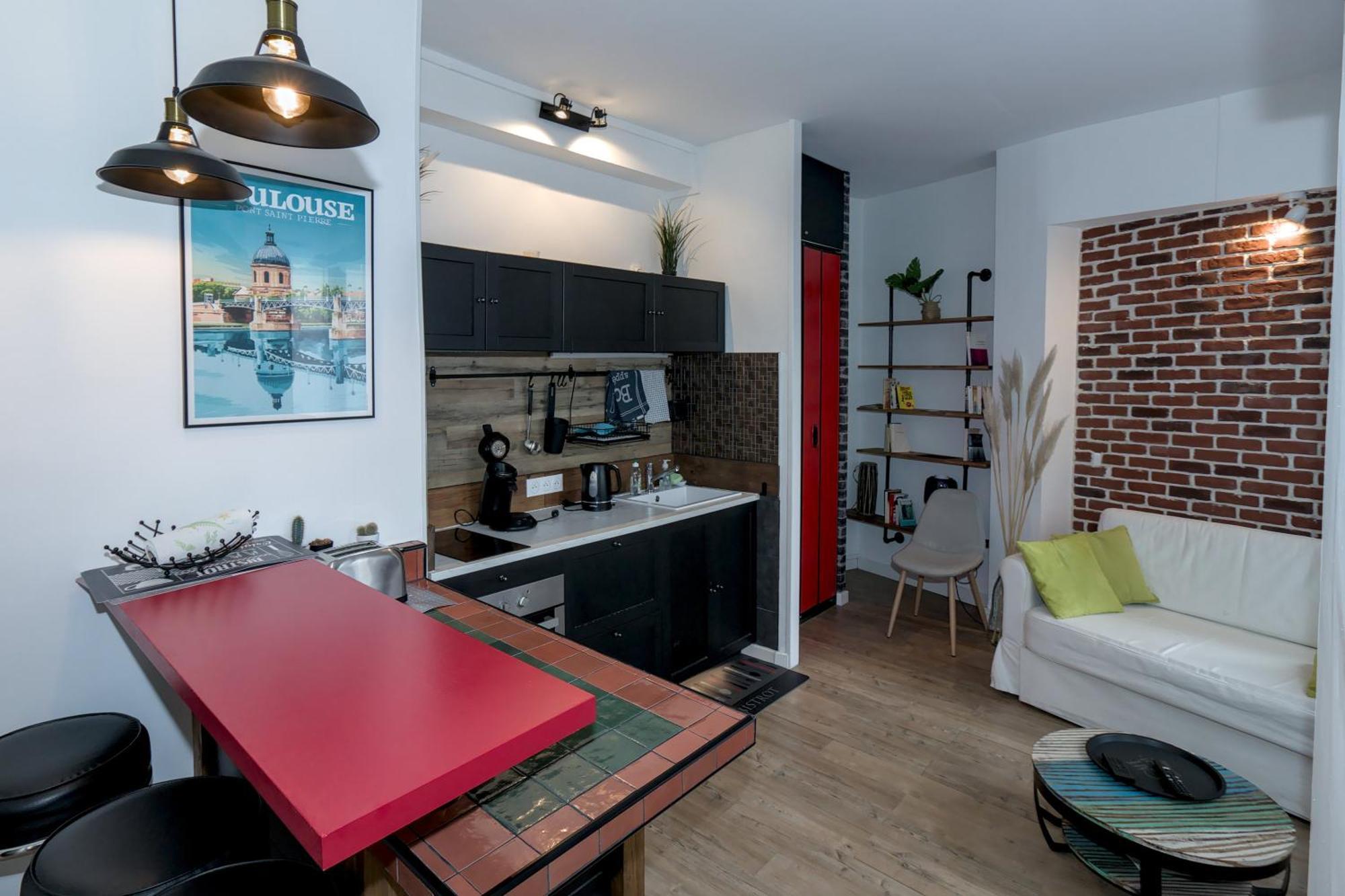 Appartement Le Nid D'Orient Entre Matabiau Et Capitole Parking à Toulouse Extérieur photo