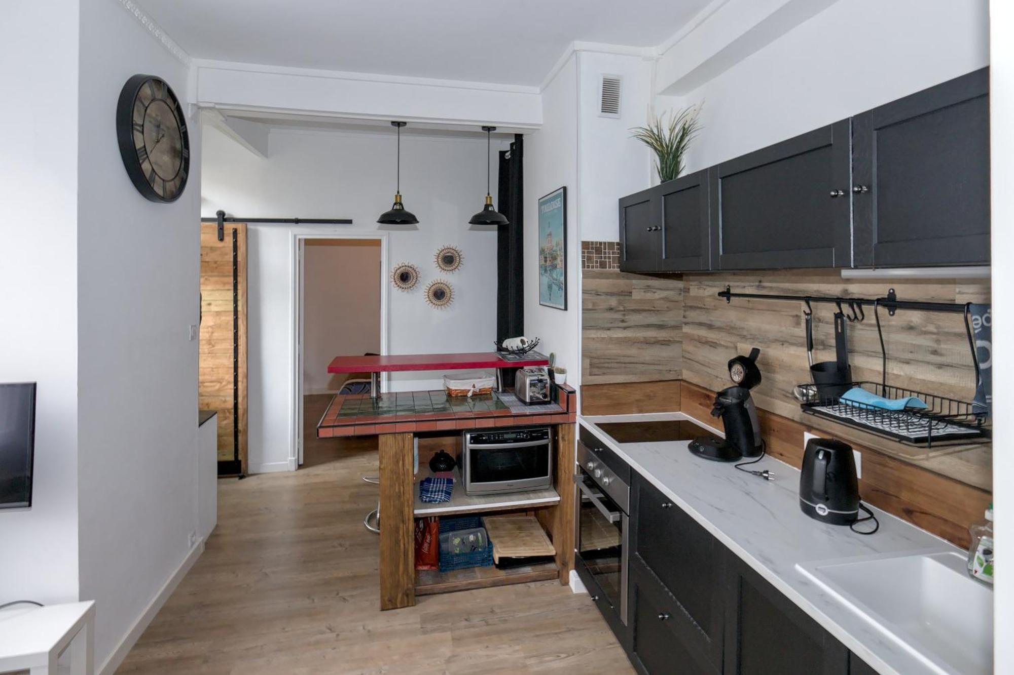 Appartement Le Nid D'Orient Entre Matabiau Et Capitole Parking à Toulouse Extérieur photo